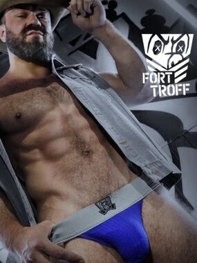 Fort Troff Jock Small 28-30" waist 40% cotton/40% nylon/20% rubber